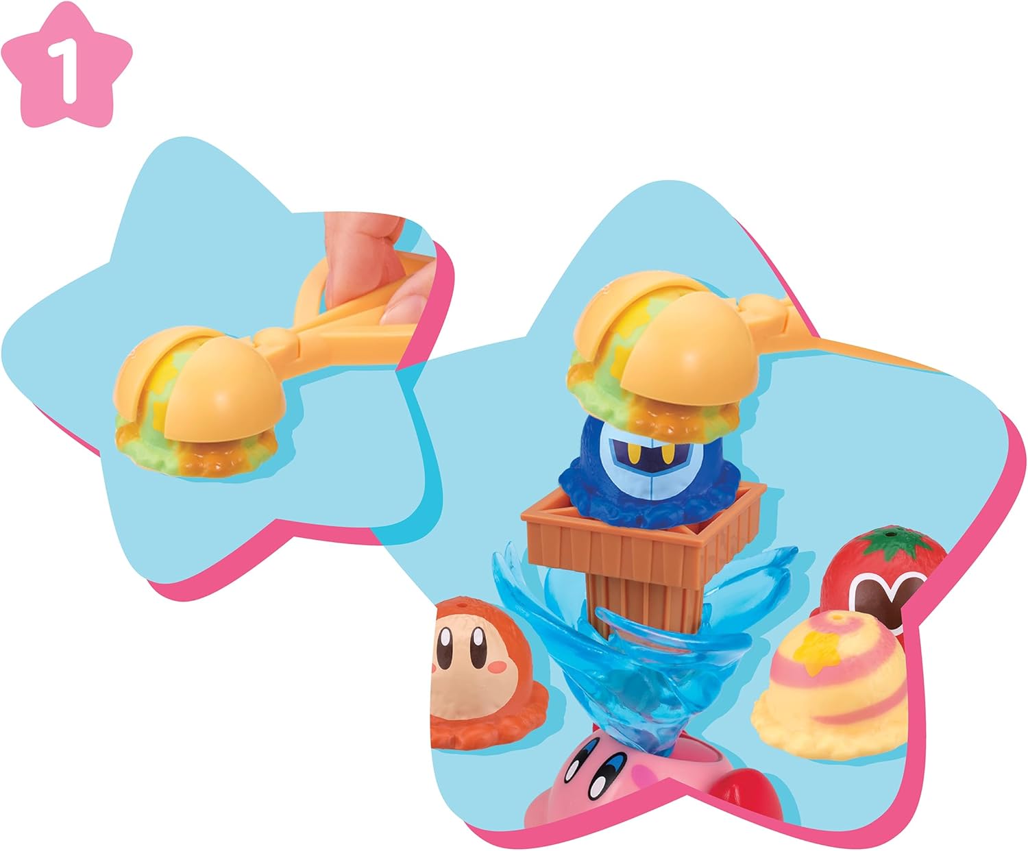 Kirby Eis Stapelturm