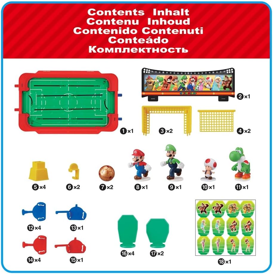 Super Mario™  Football Striker - Tischfussballspiel