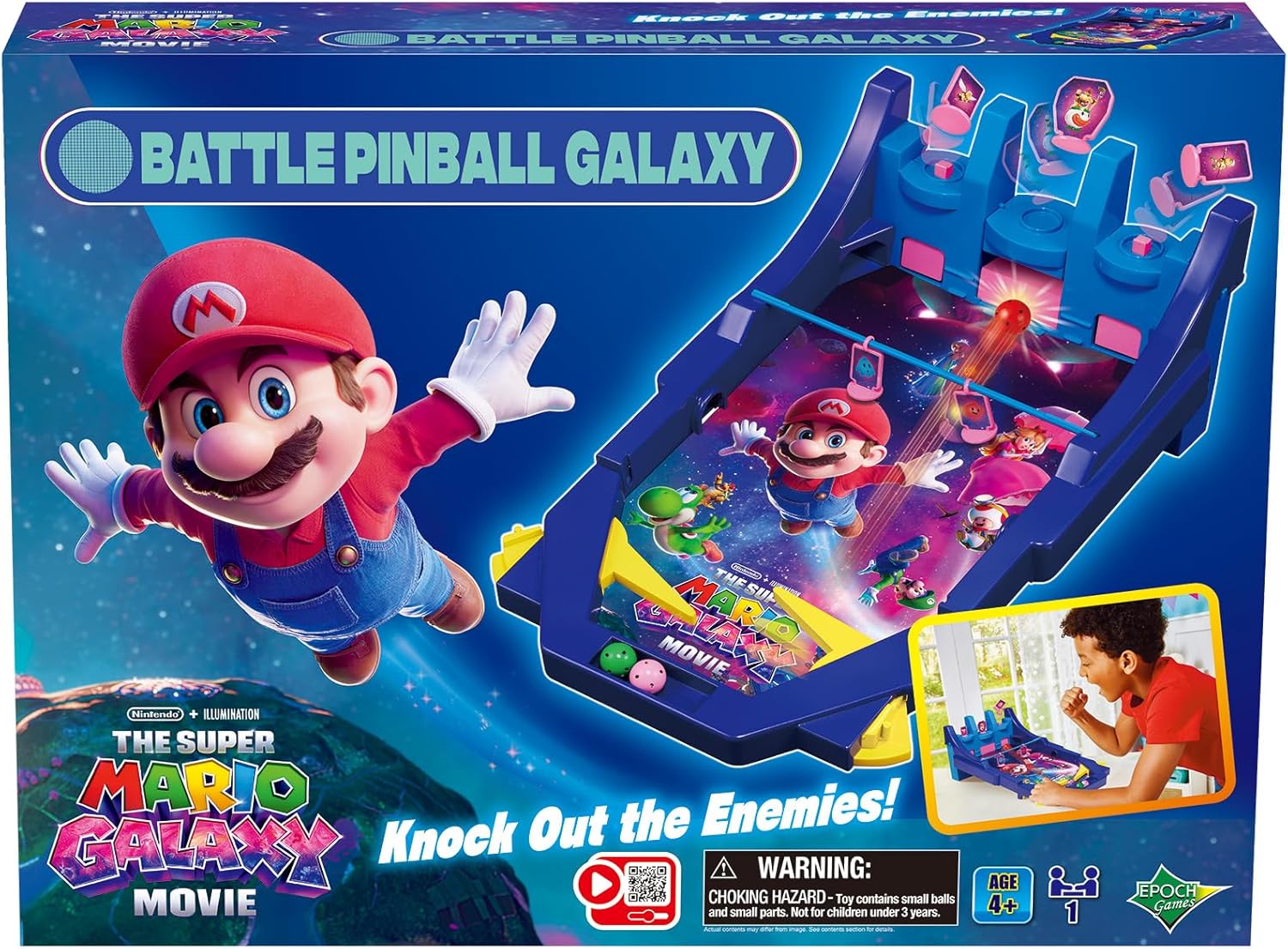 Super Mario Galaxy Movie Battle Pinball Game